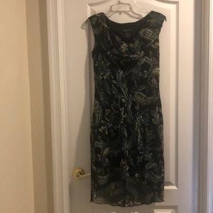 Connected Apparel Sequined High/Low Dress
